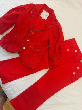 Janie and Jack red set
